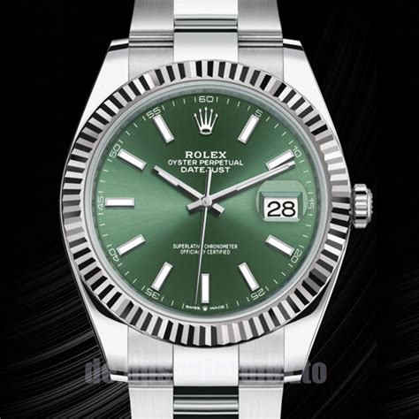 rolex grüner zifferblatt